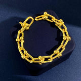 The UNITY Sovereign Link Bracelet (Gold)