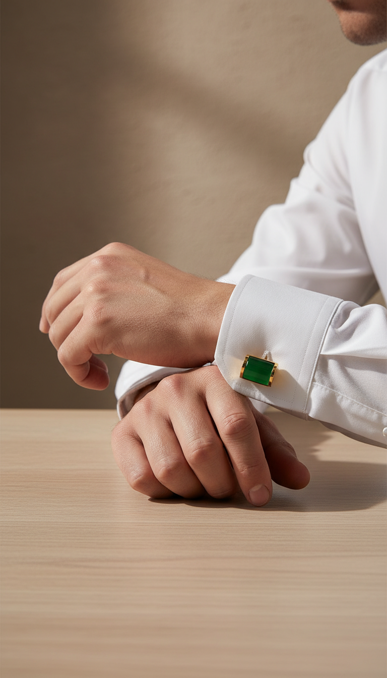 The ỌLA Sovereign Cufflinks