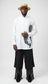 The Guardian Trousers – Access Code Edition (Processional Cut, Silver Hardware)