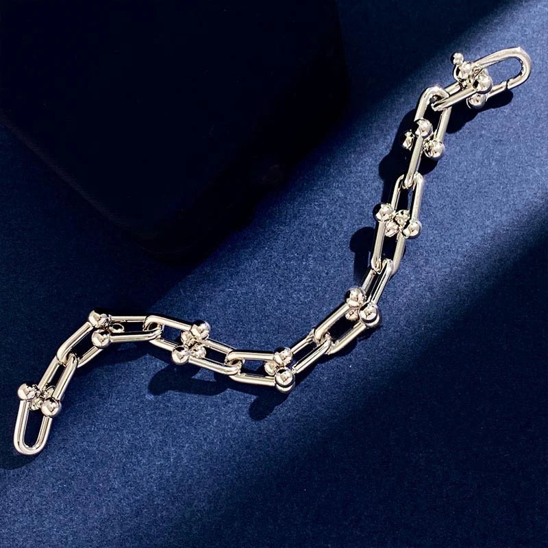 The UNITY Sovereign Link Bracelet (Silver)