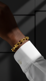 The UNITY Sovereign Link Bracelet (Gold)