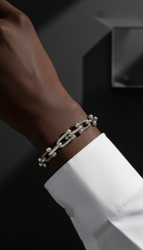 The UNITY Sovereign Link Bracelet (Silver)