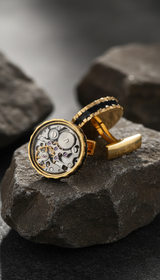 The Horologe Cufflinks (Gold)