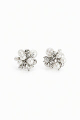 Celestial Pearl Cluster Earrings