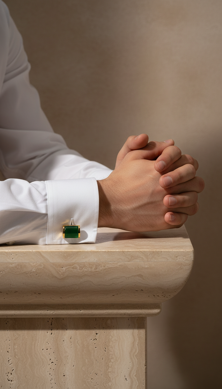 The ỌLA Sovereign Cufflinks