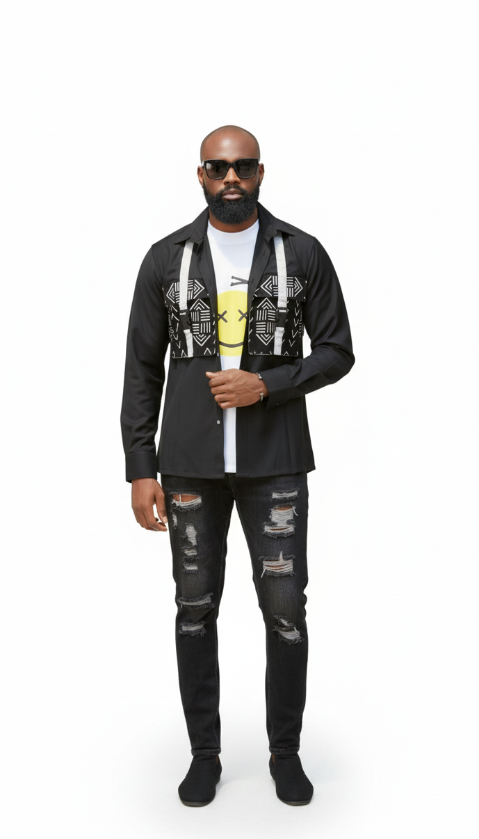 GLOW IN DARK-ETHNIC SHACKET