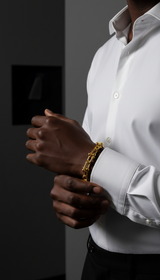 The UNITY Sovereign Link Bracelet (Gold)