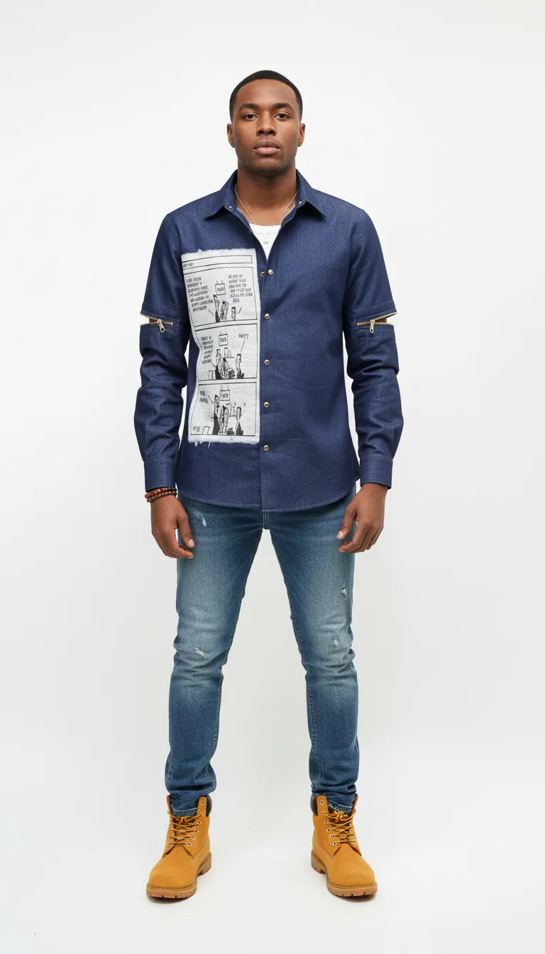 LA CHEMISE EN JEAN CONCORD