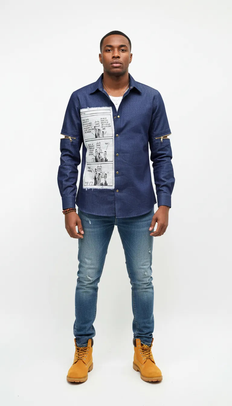 LA CHEMISE EN JEAN CONCORD