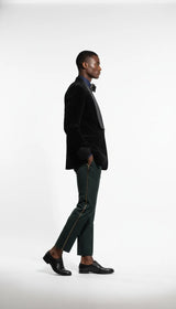 ブラックベルベットエッジタキシード