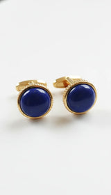 Lapiz Lazuli Natural Gemstone Cufflinks